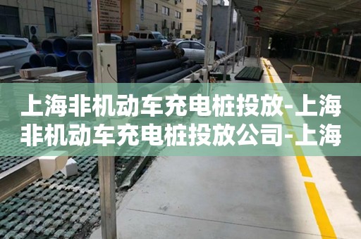上海非机动车充电桩投放-上海非机动车充电桩投放公司-上海装一个非机动车充电桩多少钱